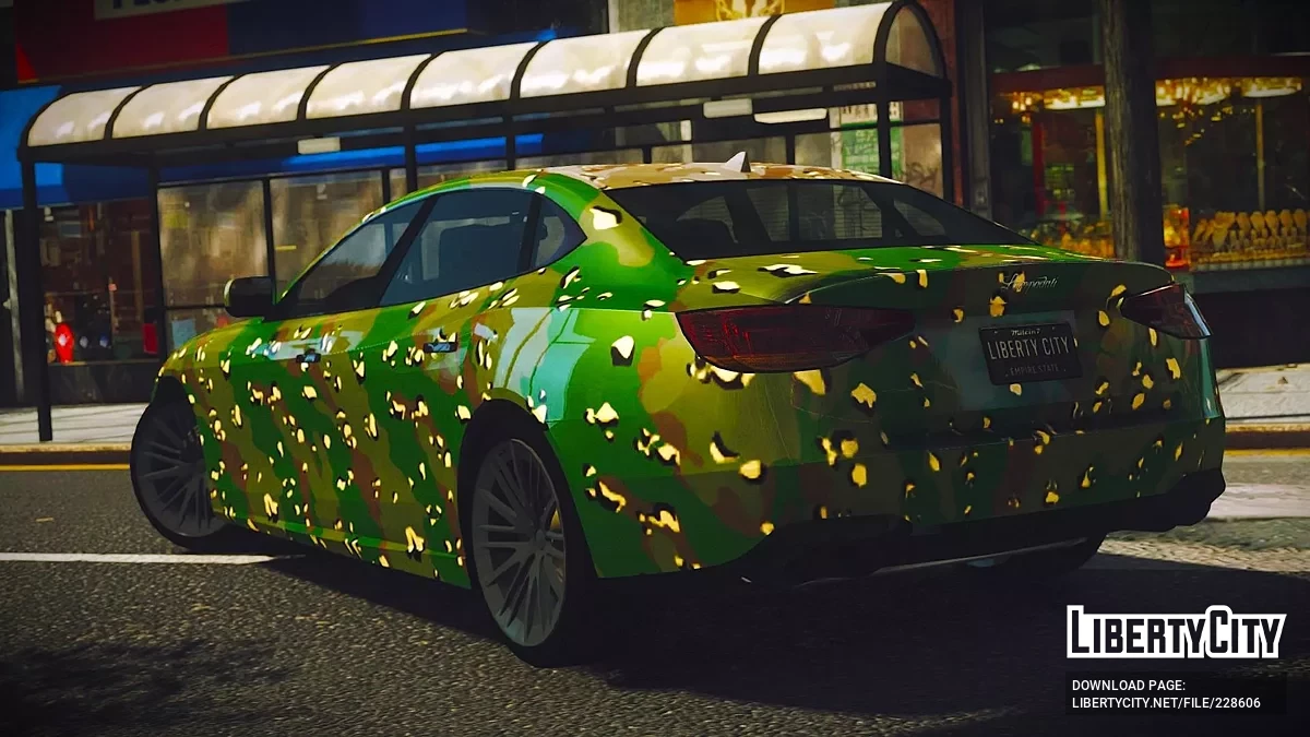 Lampadati Cinquemila [Addon / Moving Steering Wheel / 10 Liveries / LQ] / GTA 4