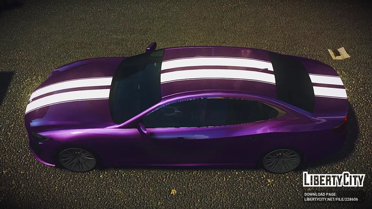 Lampadati Cinquemila [Addon / Moving Steering Wheel / 10 Liveries / LQ] / GTA 4