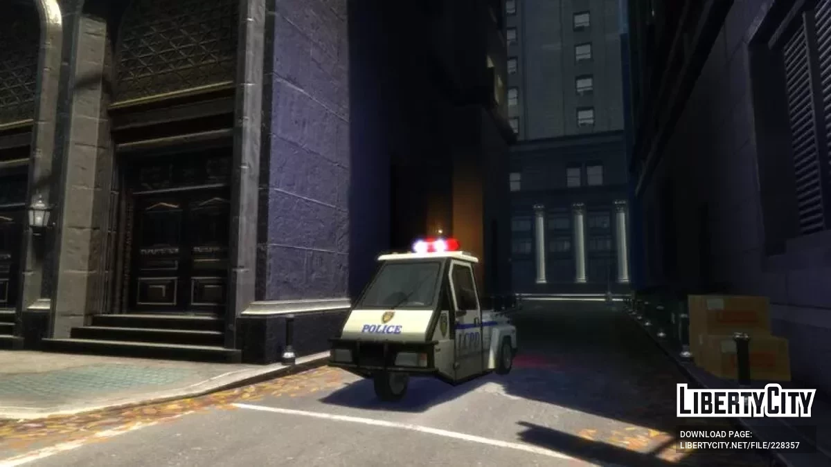 Robin (Parking Enforcement Vehicle) / GTA 4