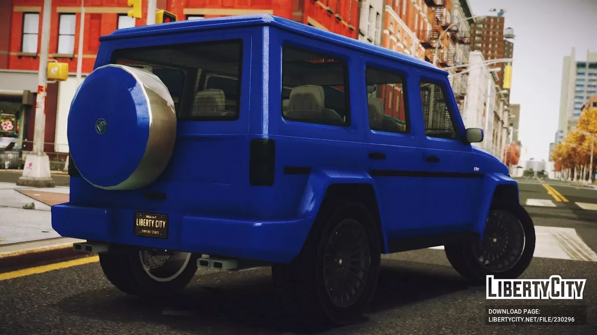 2022 Benefactor Dubsta [Addon / Moving Steering Wheel] / GTA 4