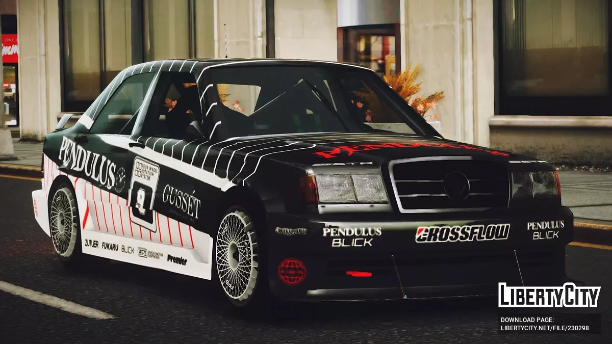 Benefactor Spritzer DTM [Addon / Moving Steering Wheel / 8 Liveries] / GTA 4