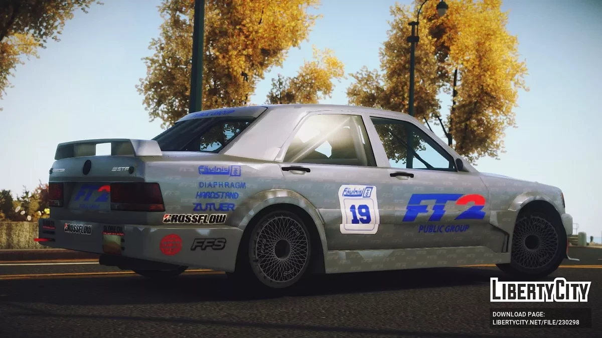 Benefactor Spritzer DTM [Addon / Moving Steering Wheel / 8 Liveries] / GTA 4