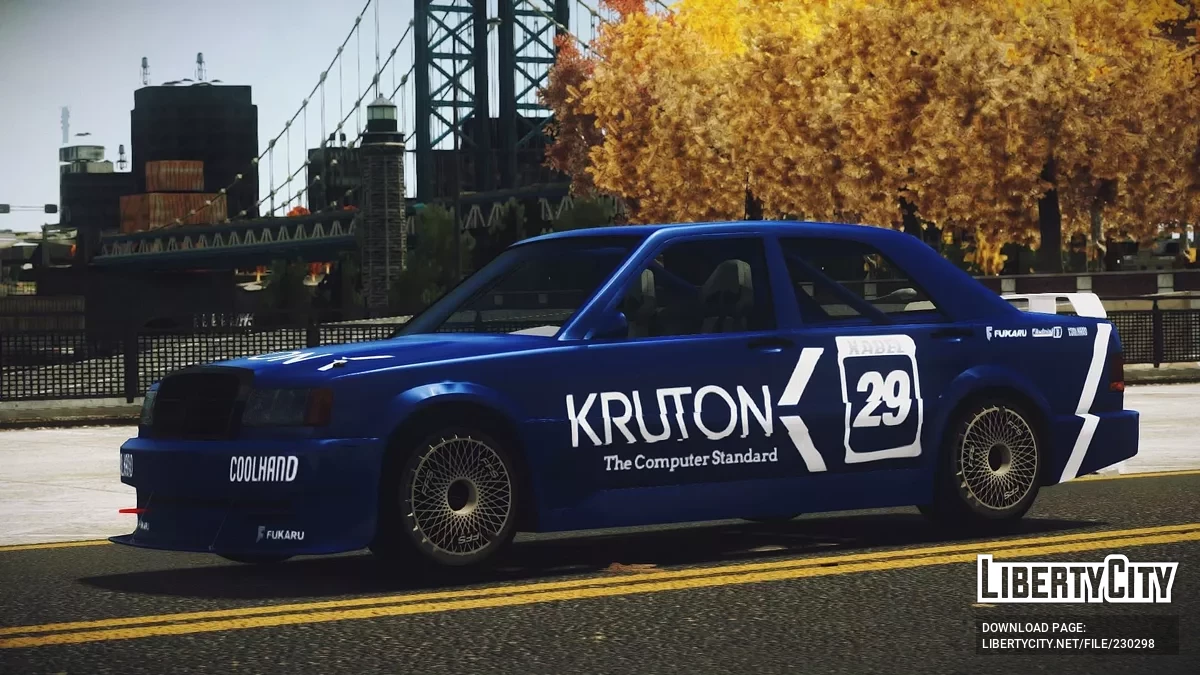 Benefactor Spritzer DTM [Addon / Moving Steering Wheel / 8 Liveries] / GTA 4