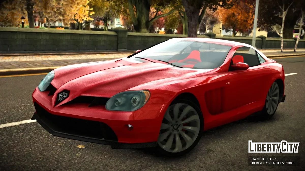 Benefactor Schnell Progen [Addon / Moving Steering Wheel] / GTA 4