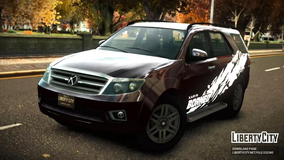 Karin Borneo [Addon / Moving Steering Wheel / 16 Liveries] / GTA 4