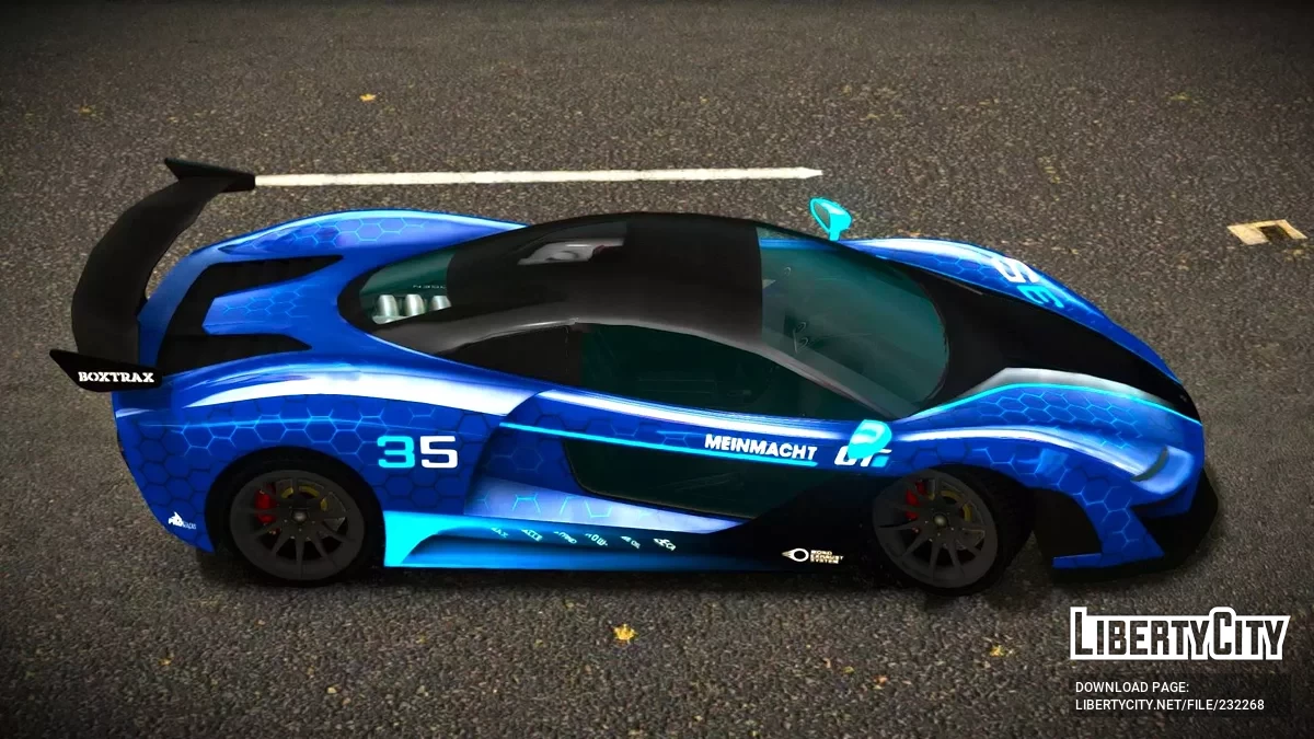 Progen Emerus [Addon / Moving Steering Wheel / 10 Liveries / LQ] / GTA 4