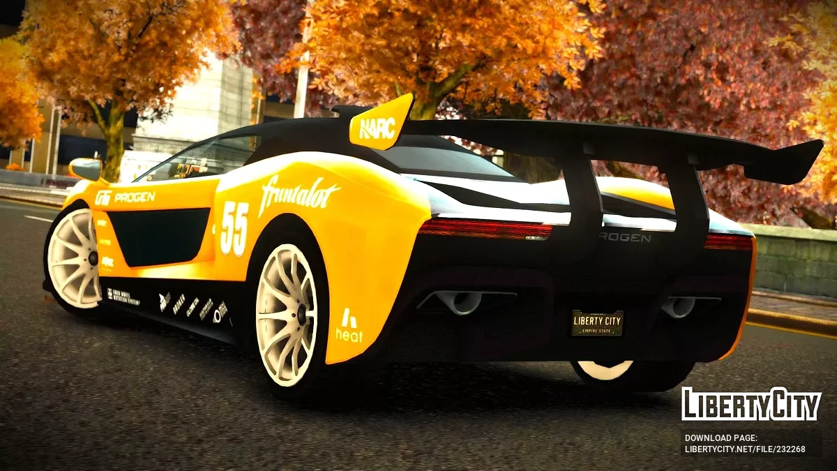 Progen Emerus [Addon / Moving Steering Wheel / 10 Liveries / LQ] / GTA 4