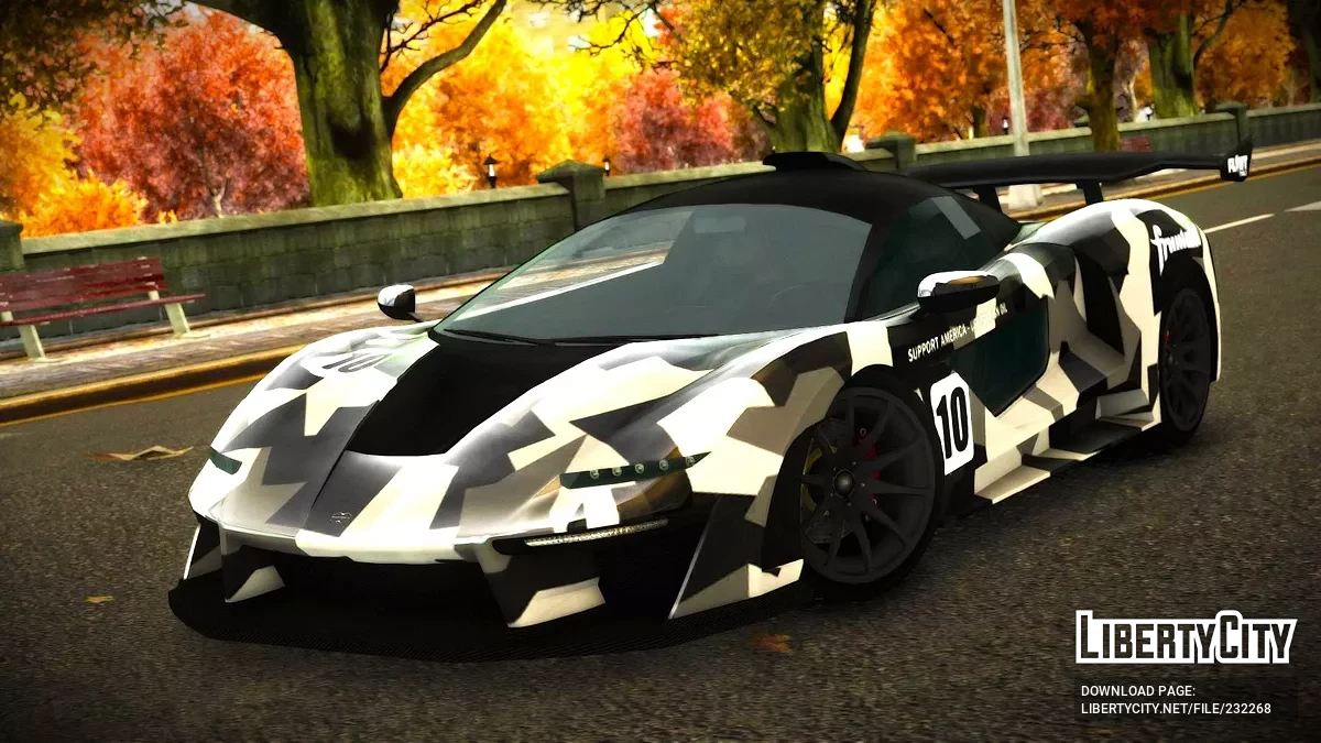 Progen Emerus [Addon / Moving Steering Wheel / 10 Liveries / LQ] / GTA 4