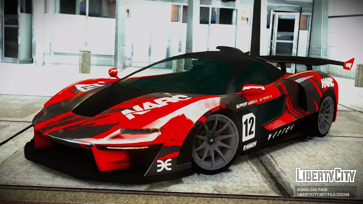 Progen Emerus [Addon / Moving Steering Wheel / 10 Liveries / LQ] / GTA 4