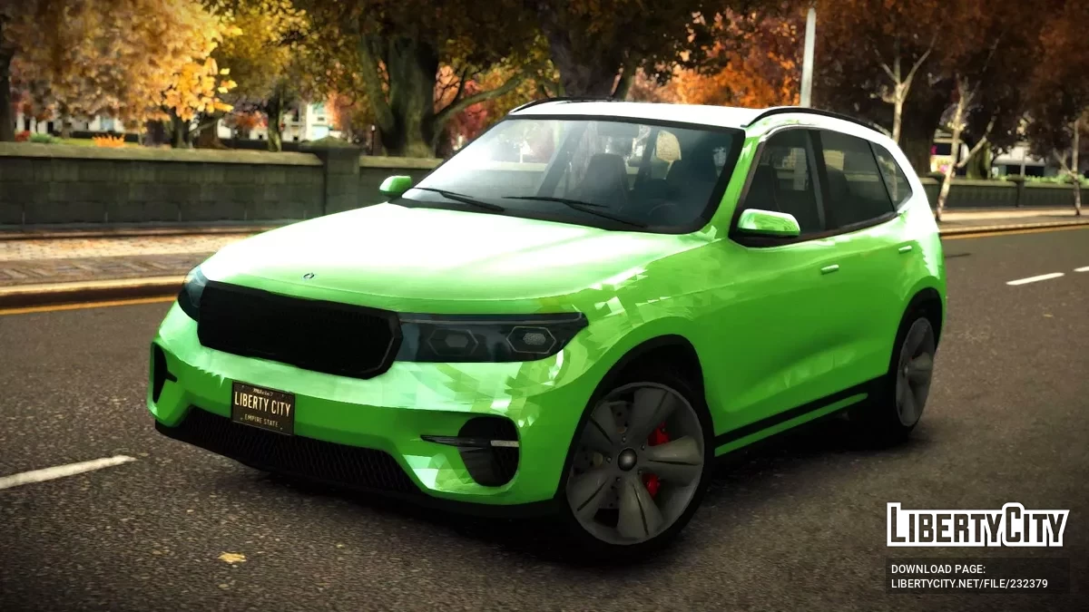 Ubermacht Beretta [Addon / Moving Steering Wheel] / GTA 4