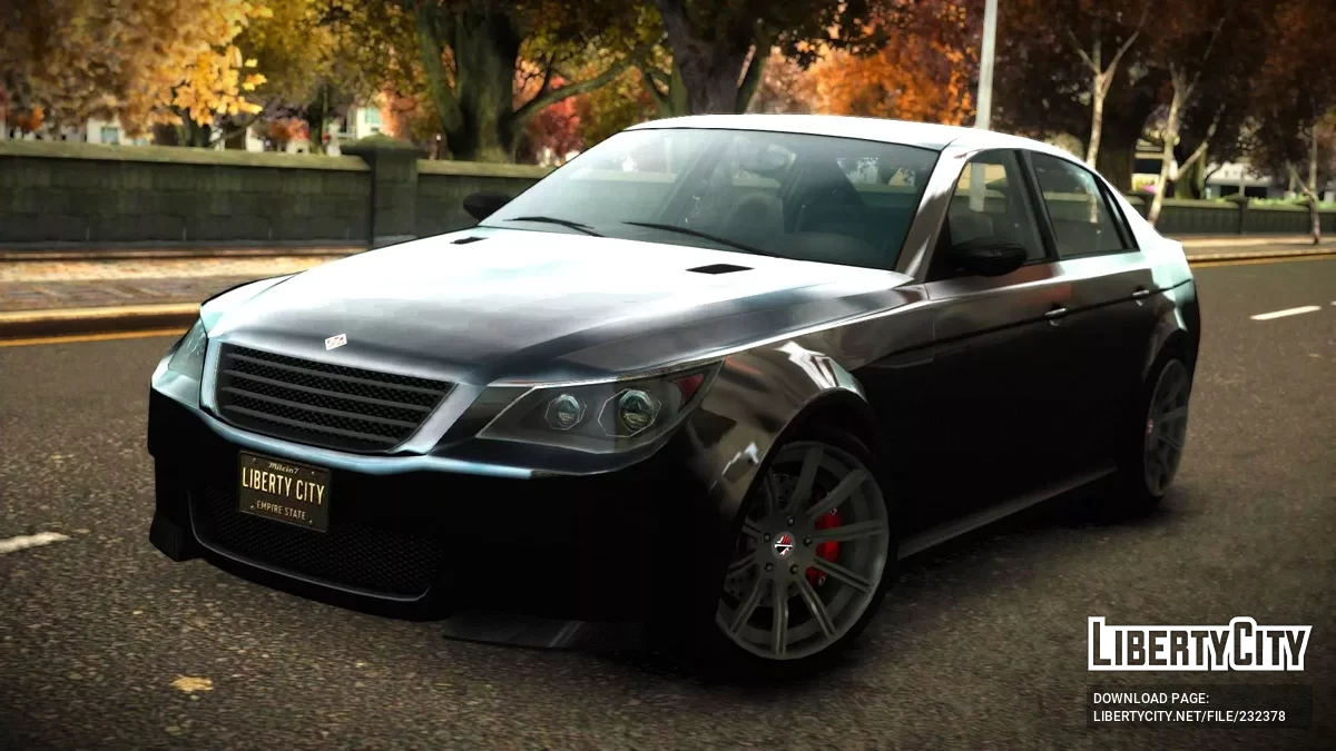 Ubermacht Seraph XS V10 [Addon / Moving Steering Wheel] / GTA 4