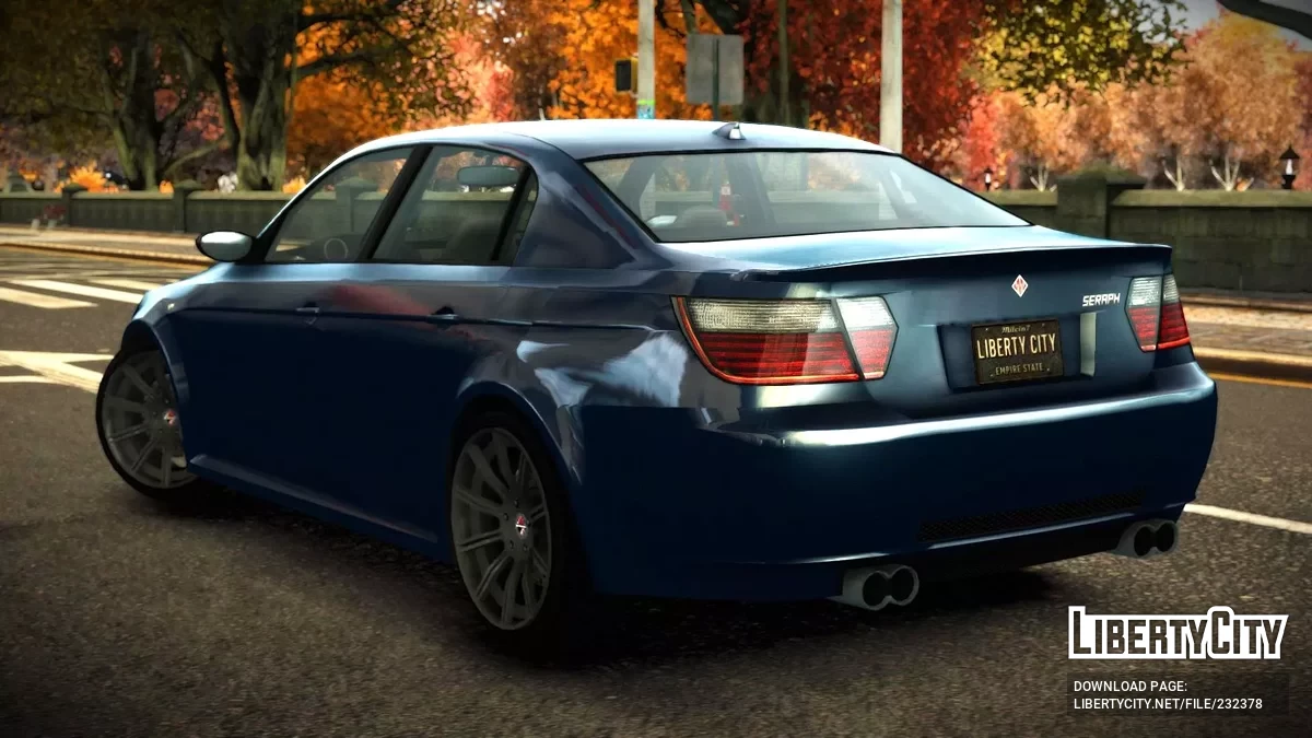 Ubermacht Seraph XS V10 [Addon / Moving Steering Wheel] / GTA 4