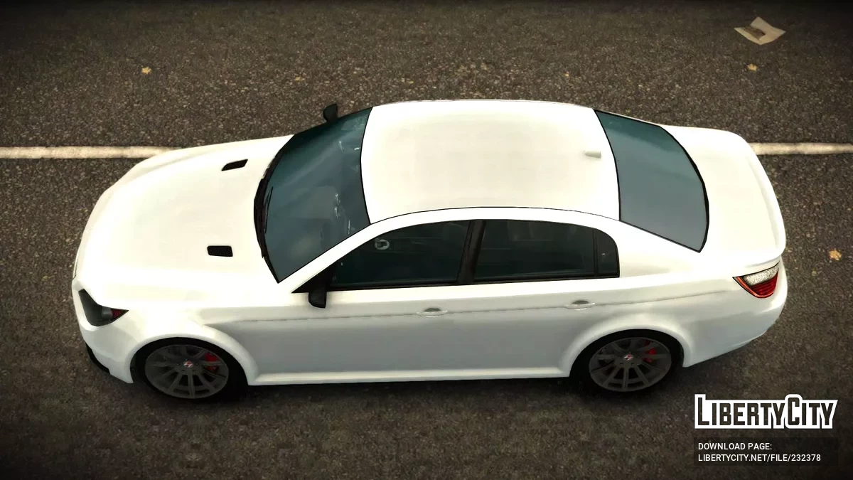 Ubermacht Seraph XS V10 [Addon / Moving Steering Wheel] / GTA 4