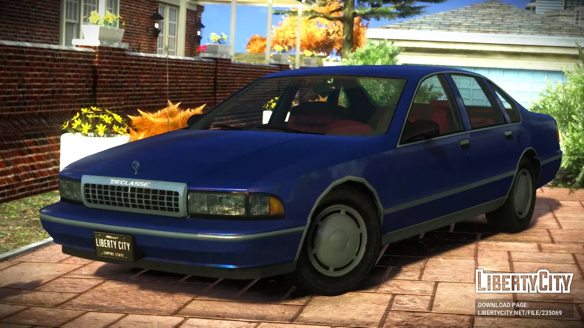 Declasse Merit Classic [Addon / Moving Steering Wheel] / GTA 4