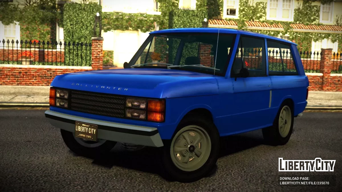 Gallivanter Baller Classic [Addon / Moving Steering Wheel] / GTA 4