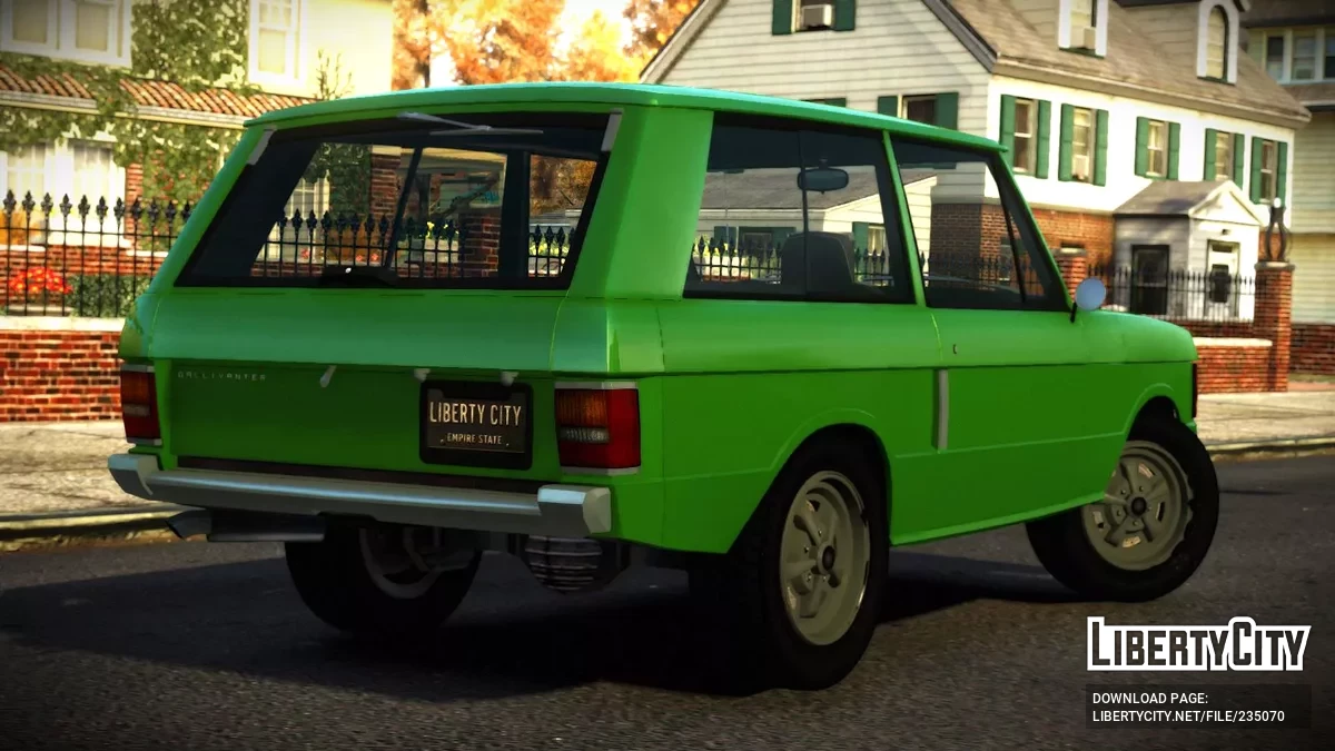 Gallivanter Baller Classic [Addon / Moving Steering Wheel] / GTA 4