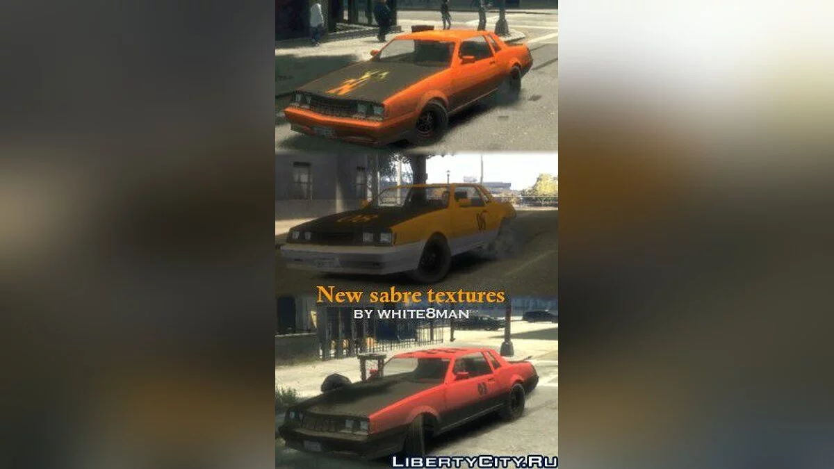 New Sabre Textures / GTA 4