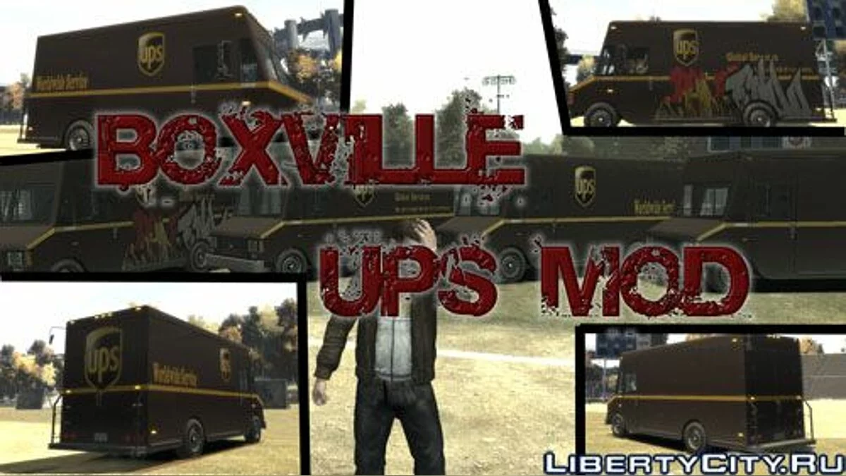 Boxville UPS Mod / GTA 4