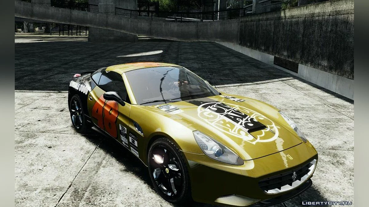 2009 Ferrari California v2 Gumball 3000 Paintjob / GTA 4