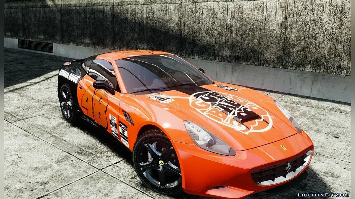 2009 Ferrari California v2 Gumball 3000 Paintjob / GTA 4