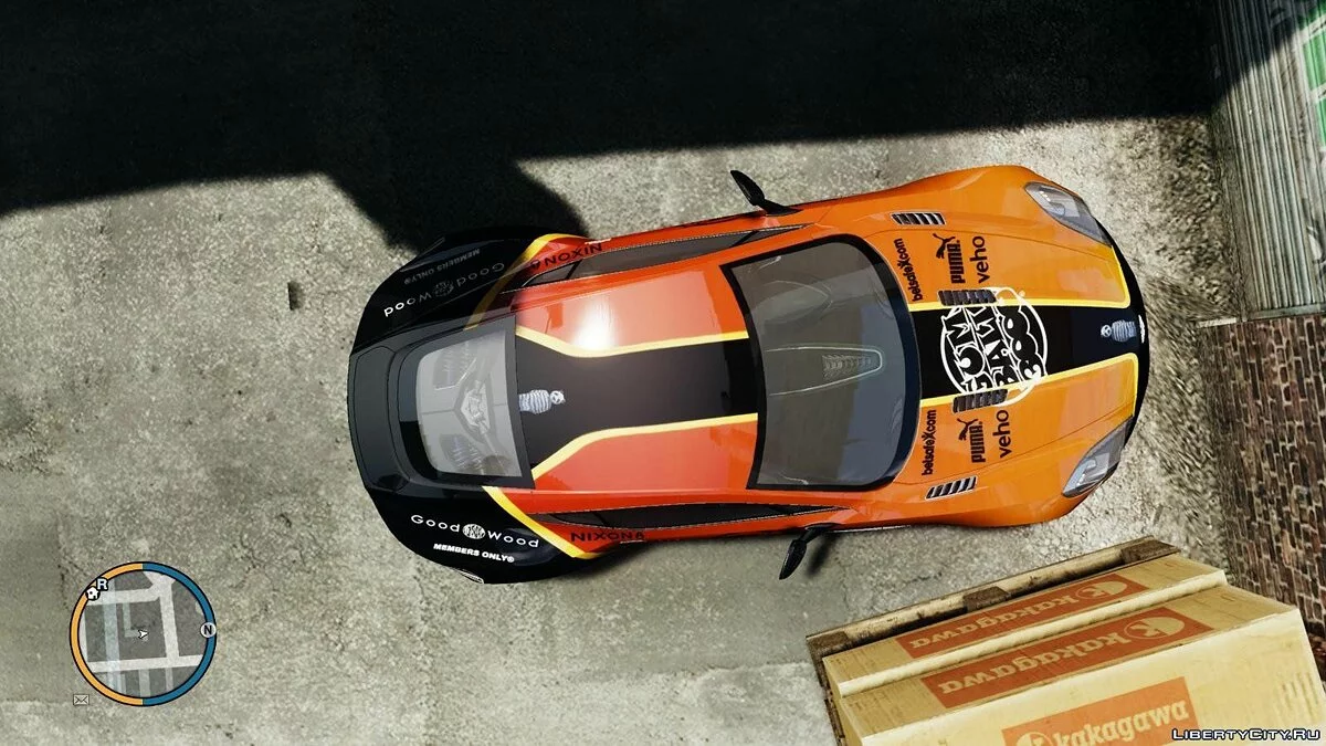 2010 Aston Martin One-77 Gumball 3000 Paintjob / GTA 4