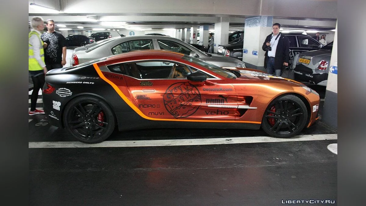 2010 Aston Martin One-77 Gumball 3000 Paintjob / GTA 4