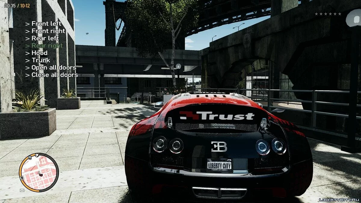 2011 Bugatti Veyron Gumball 3000 Paintjob / GTA 4