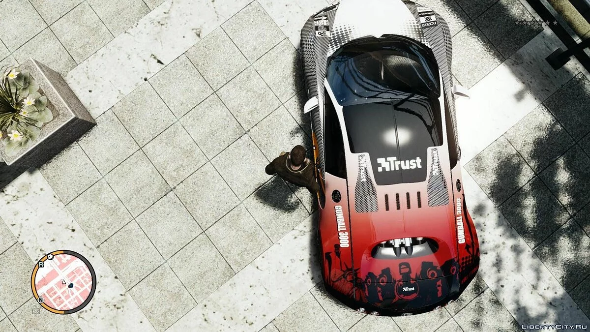 2011 Bugatti Veyron Gumball 3000 Paintjob / GTA 4