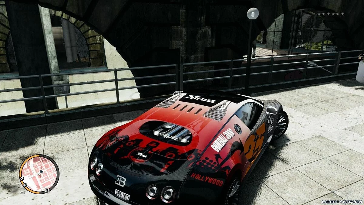 2011 Bugatti Veyron Gumball 3000 Paintjob / GTA 4