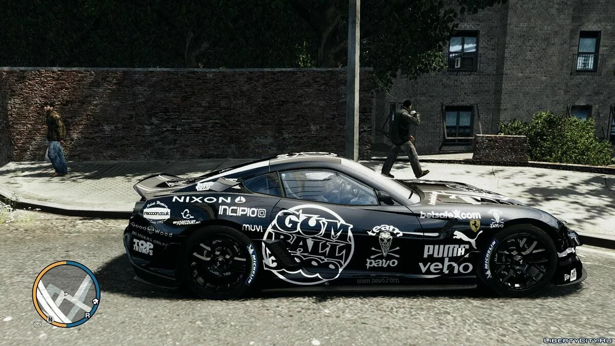 2010 Ferrari 599xx gumball 3000 paintjob / GTA 4