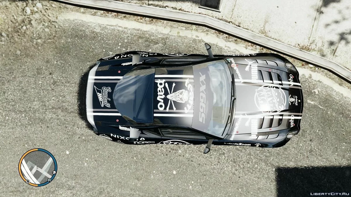 2010 Ferrari 599xx gumball 3000 paintjob / GTA 4