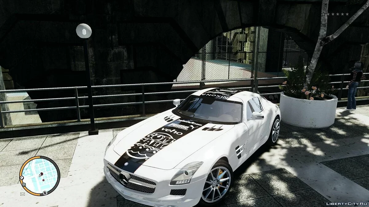 2011 Mercedes-Benz SLS Gumball 3000 Paintjobs (4) / GTA 4