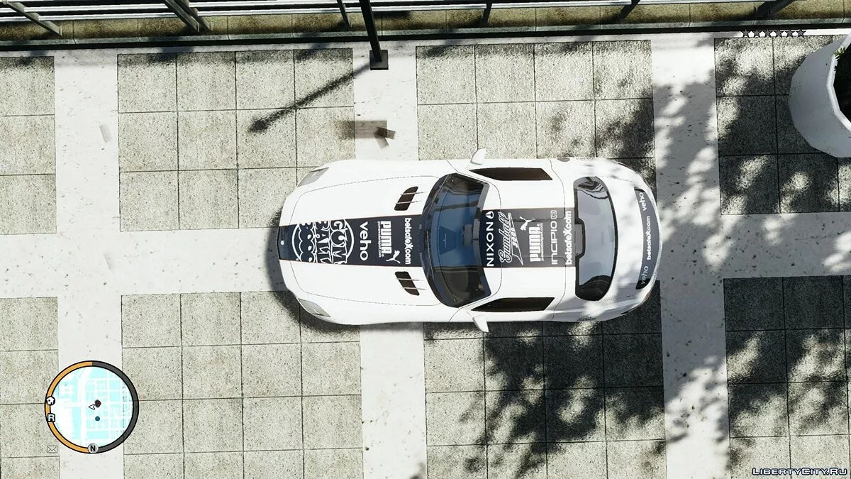 2011 Mercedes-Benz SLS Gumball 3000 Paintjobs (4) / GTA 4