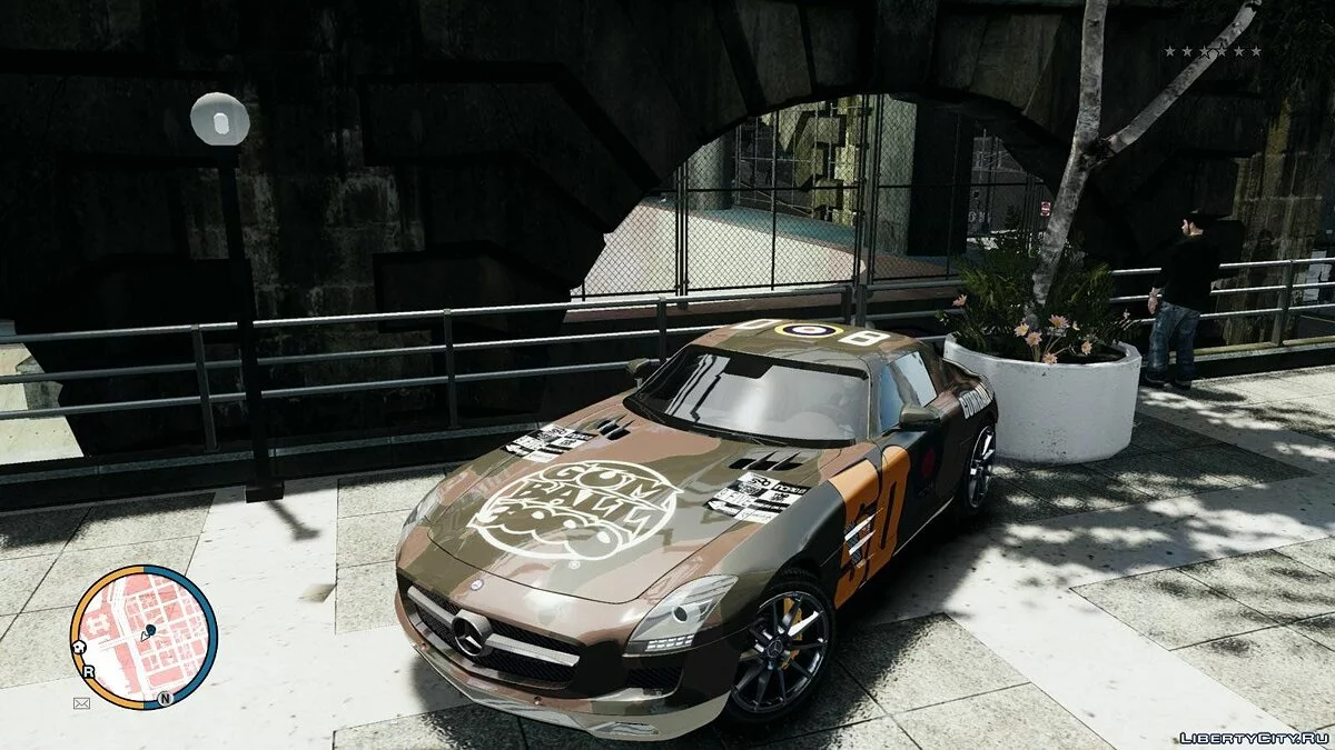 2011 Mercedes-Benz SLS Gumball 3000 Paintjobs (4) / GTA 4