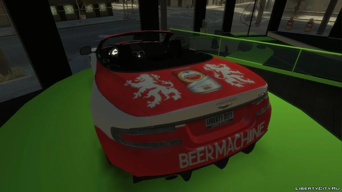 Aston Martin Amstel Beer Paintjob / GTA 4