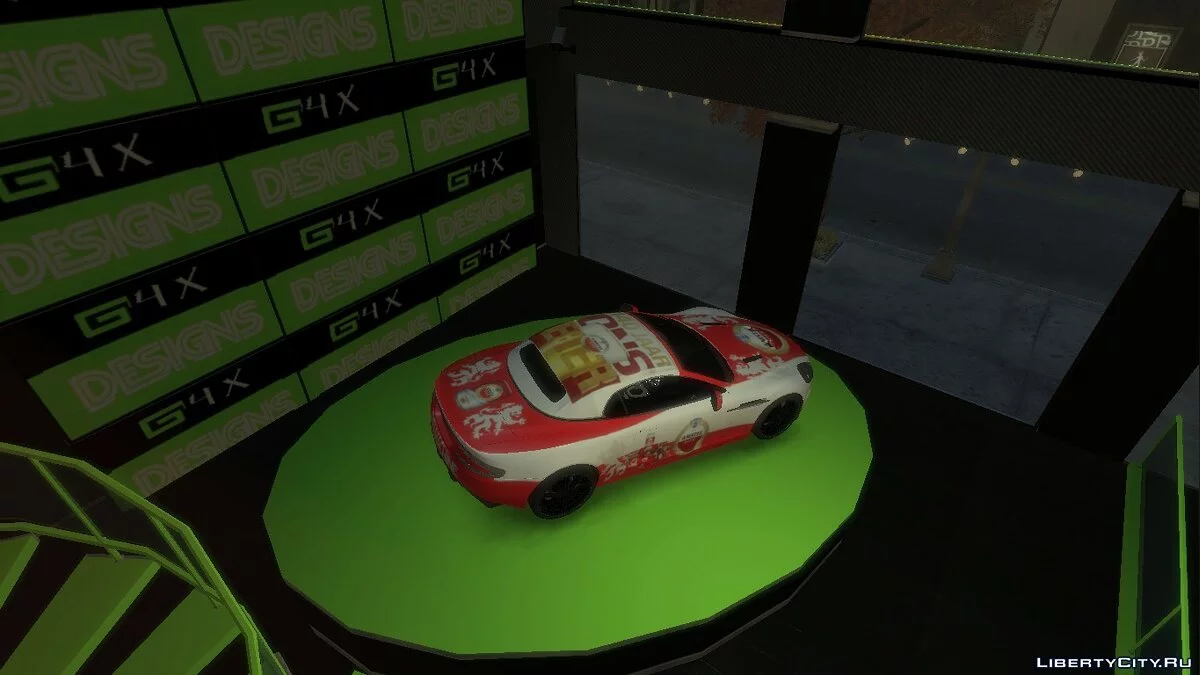 Aston Martin Amstel Beer Paintjob / GTA 4