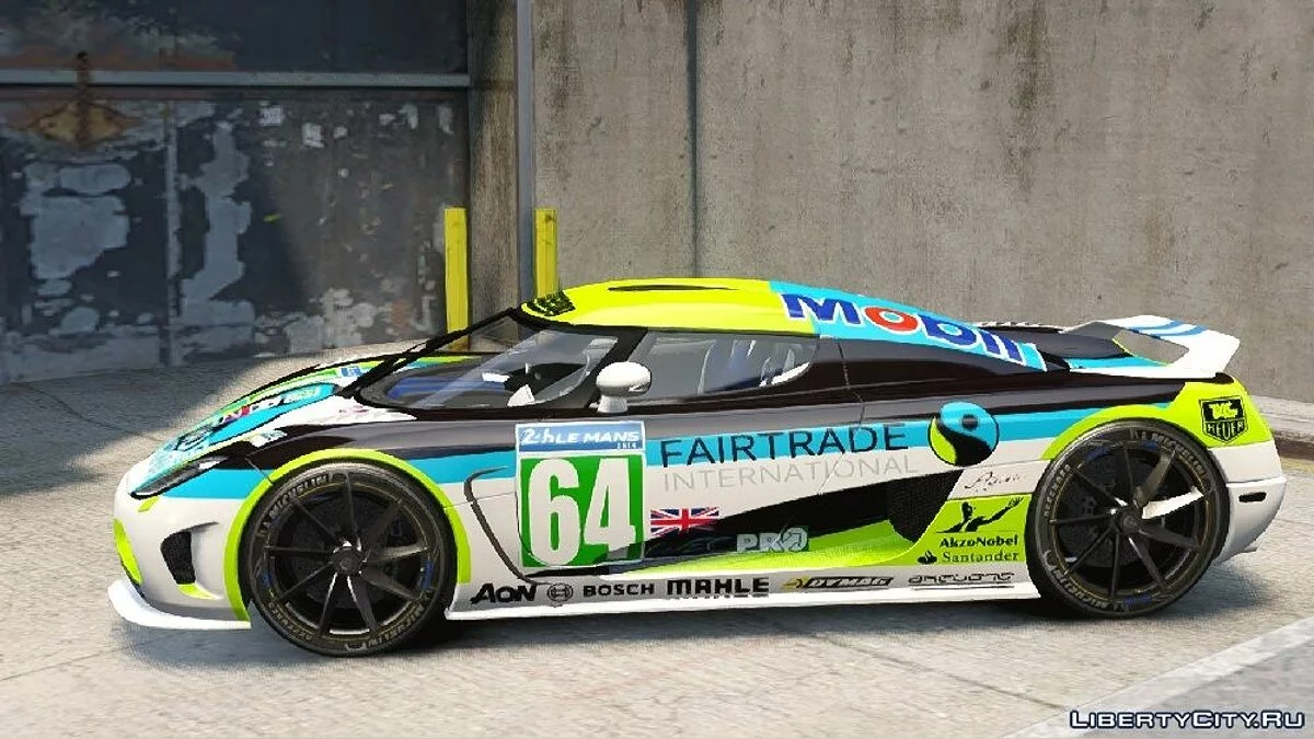 Koenigsegg Agera FairTrade Paintjob / GTA 4