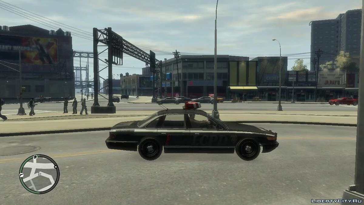 Цвета полицейских машин как в GTA Chinatown Wars / GTA 4