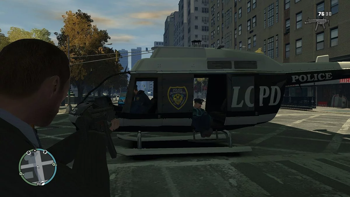 Новые цвета на полицейских машинах / GTA 4