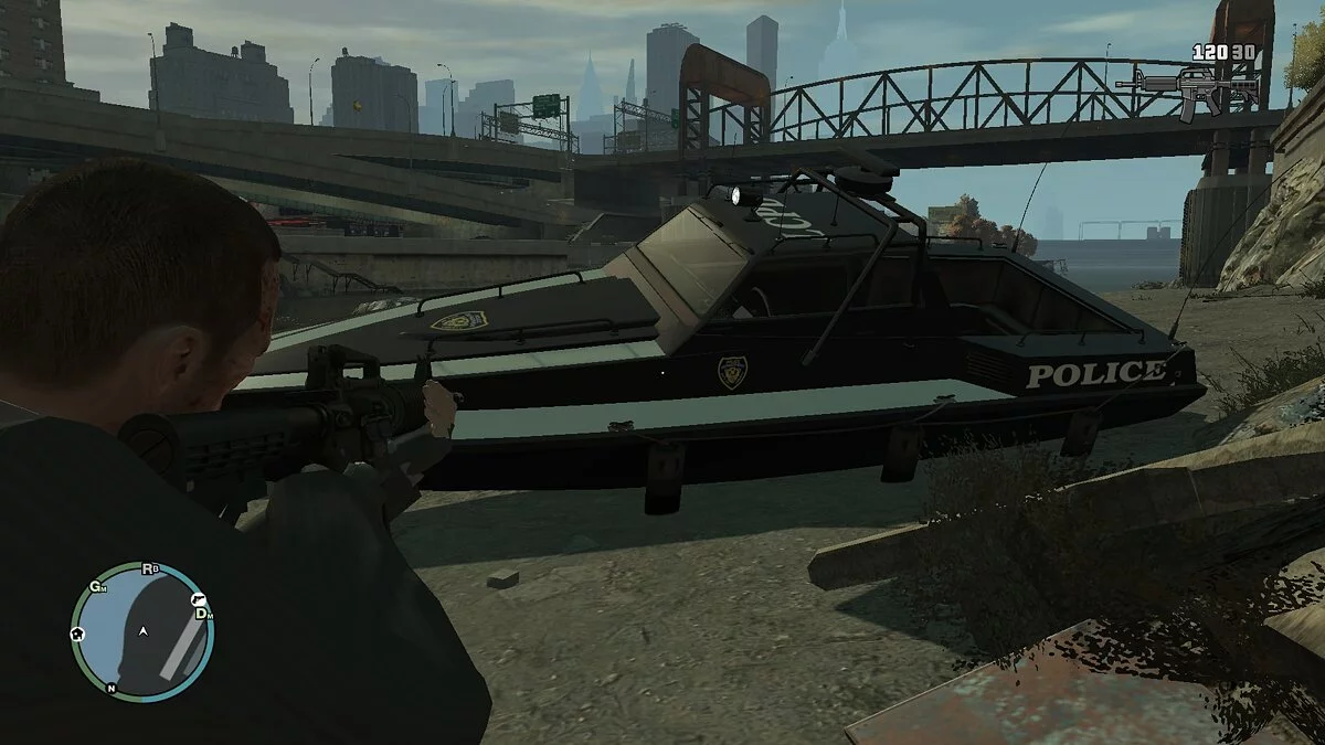 Новые цвета на полицейских машинах / GTA 4