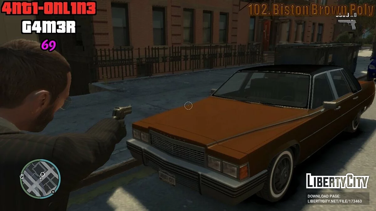 Новые измененные цвета для транспорта / GTA 4