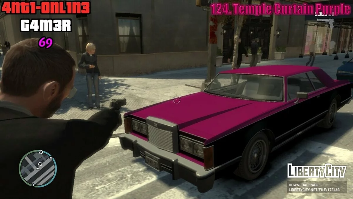 Новые измененные цвета для транспорта / GTA 4