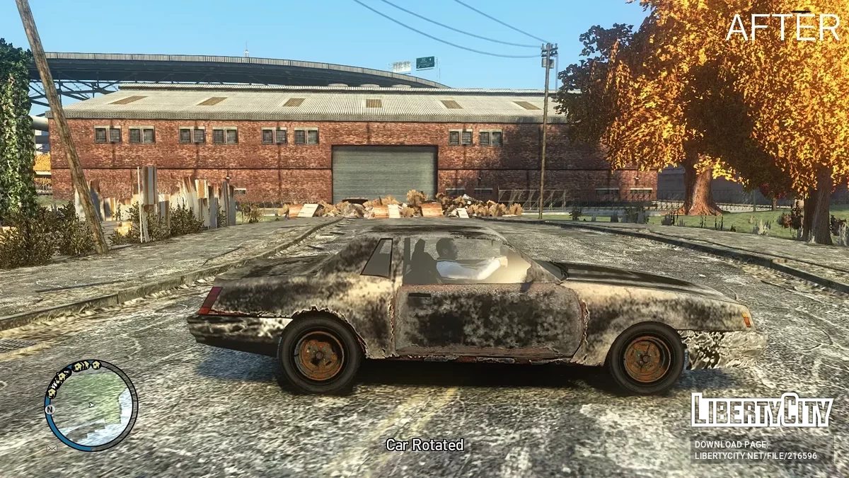 HQ текстуры для ржавых машин / GTA 4