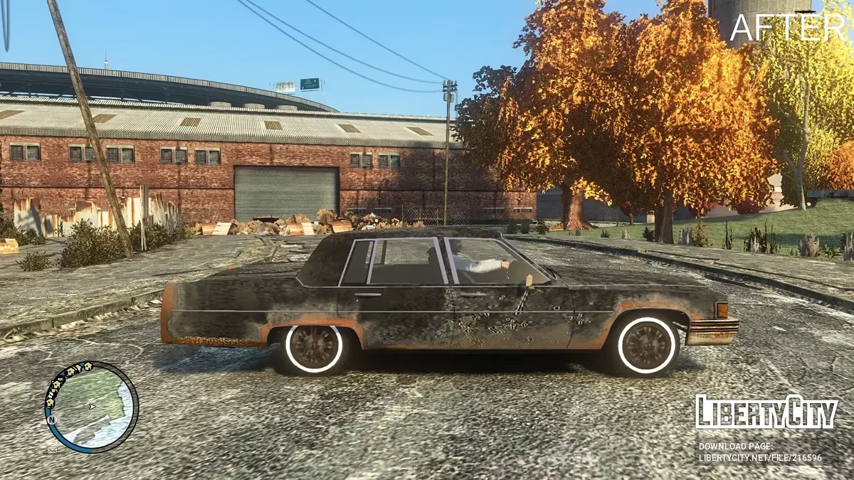 HQ текстуры для ржавых машин / GTA 4