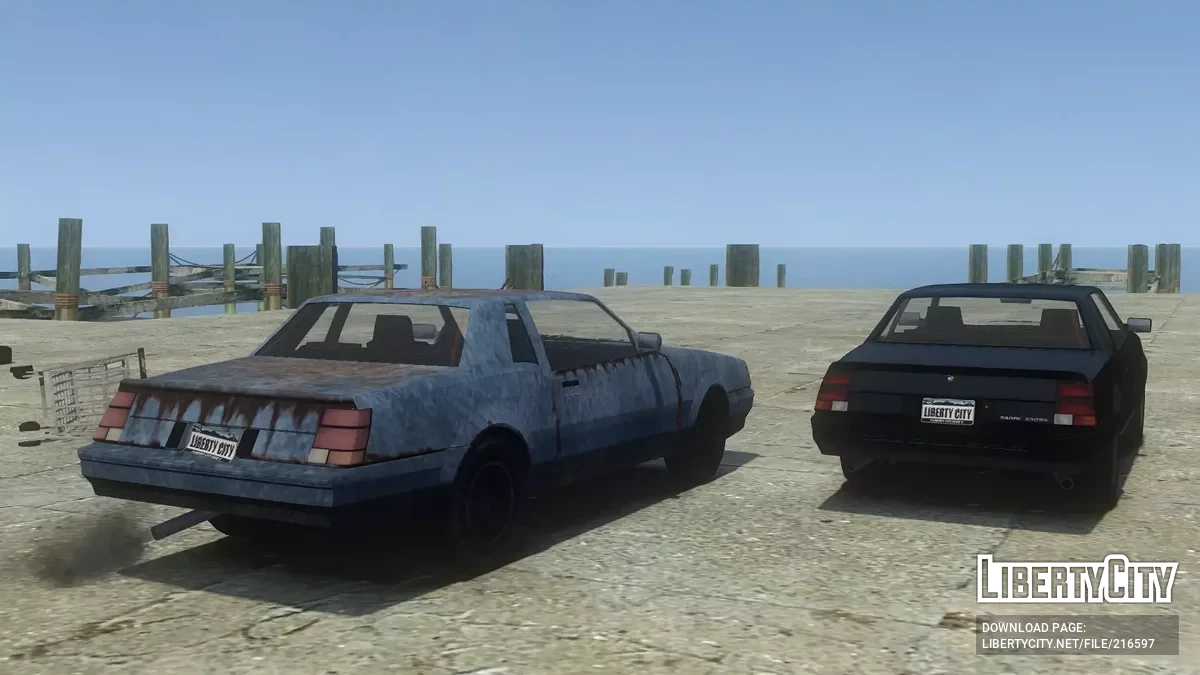 Реалистичные мутные фары для развалюх / GTA 4