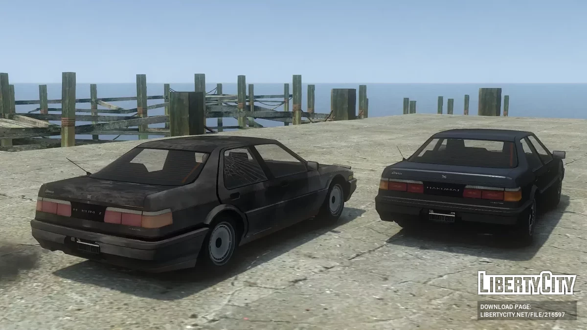 Реалистичные мутные фары для развалюх / GTA 4