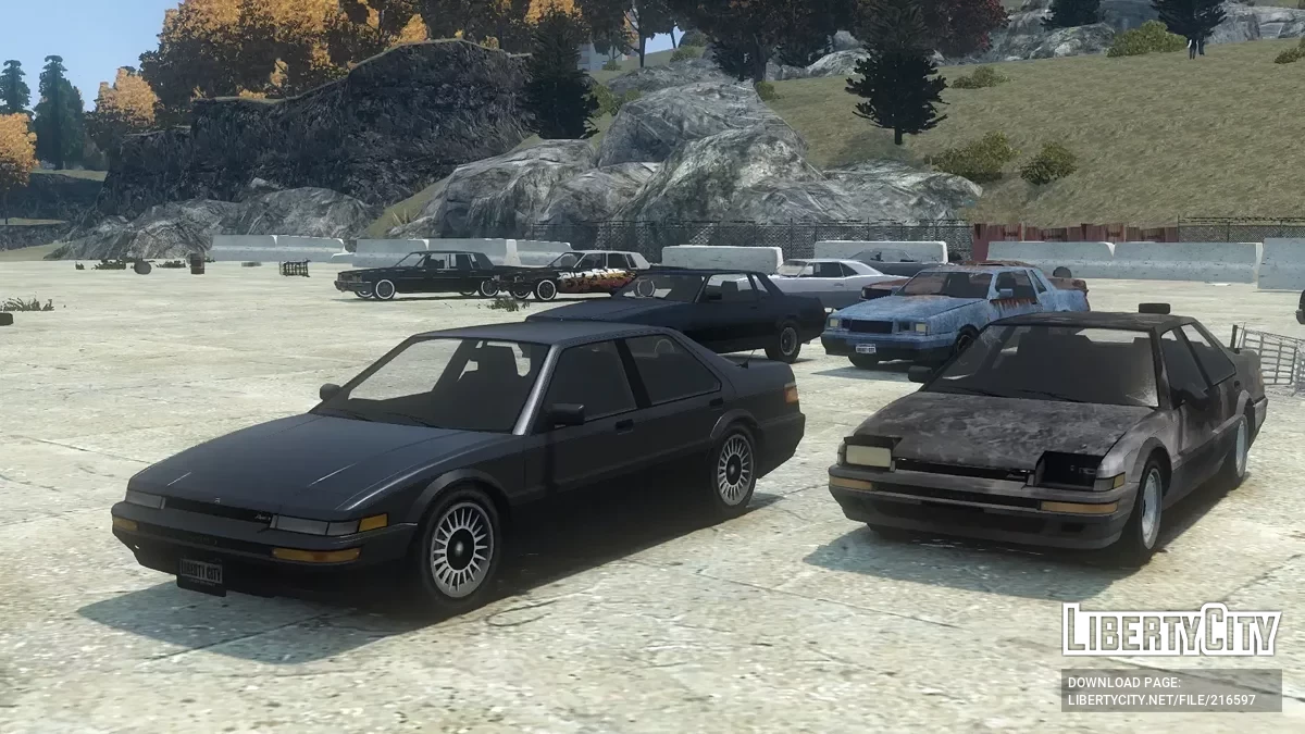 Реалистичные мутные фары для развалюх / GTA 4