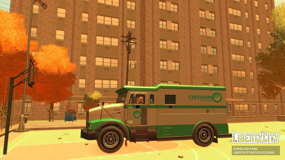 Stockade с логотипами Сбербанк / GTA 4