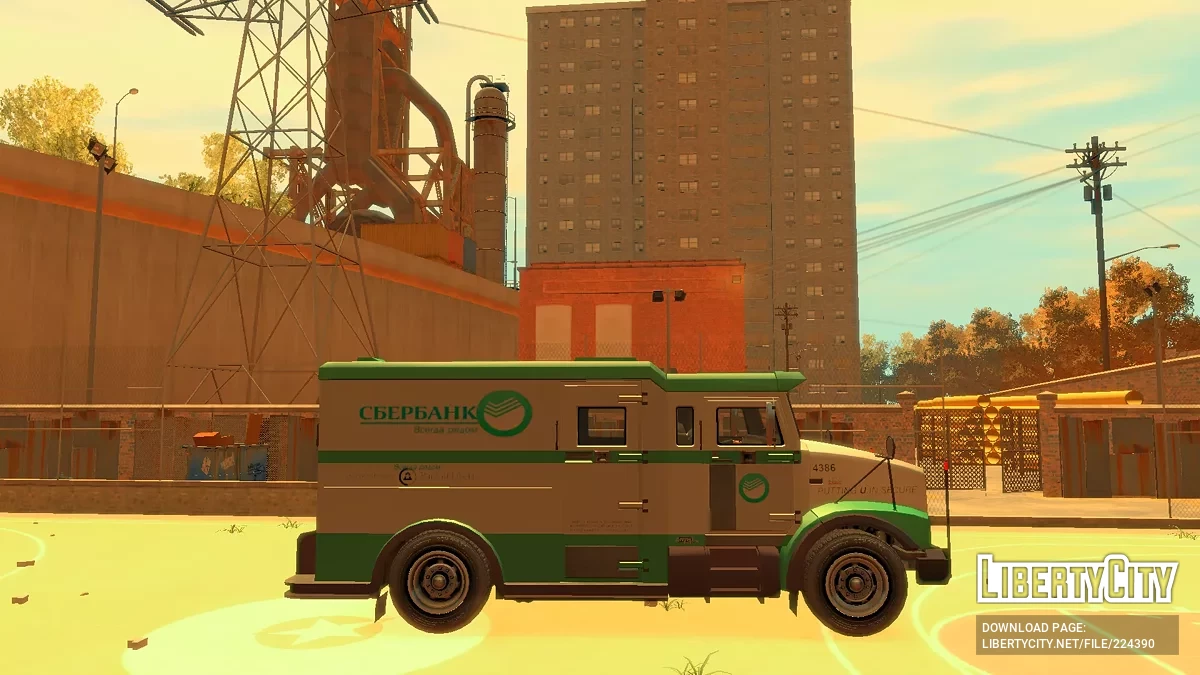 Stockade с логотипами Сбербанк / GTA 4