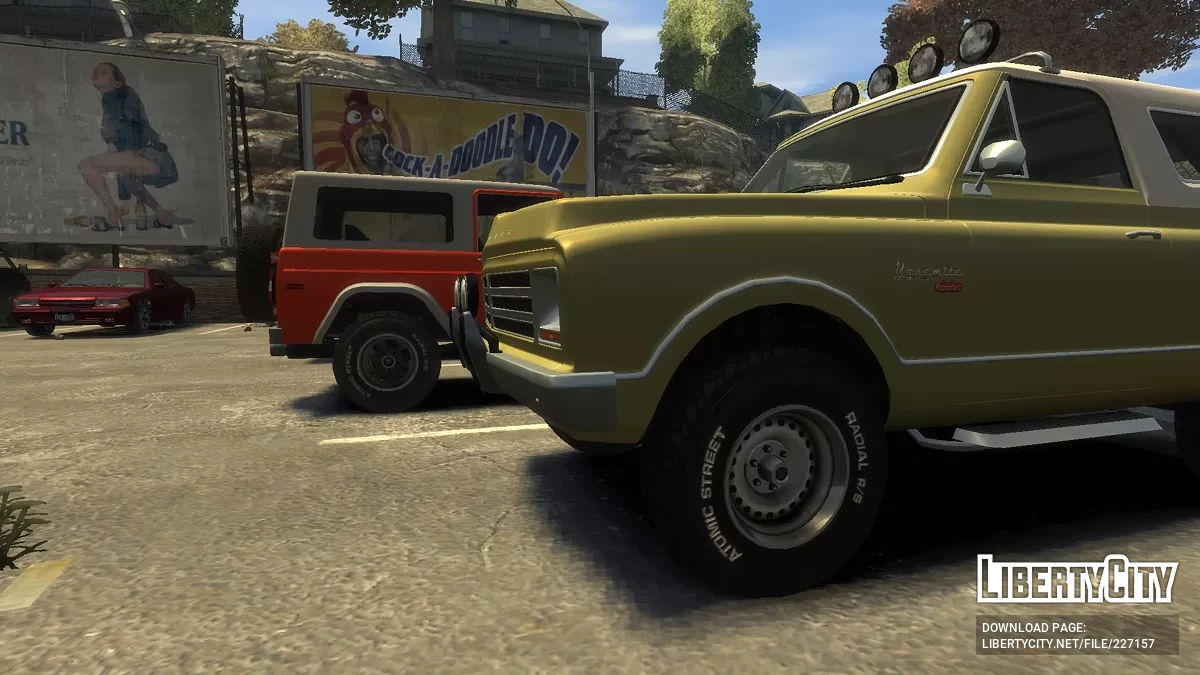 Сборник ретекстур шин Atomic и Fukaru / GTA 4